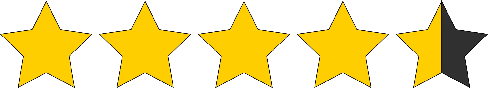 5 étoiles